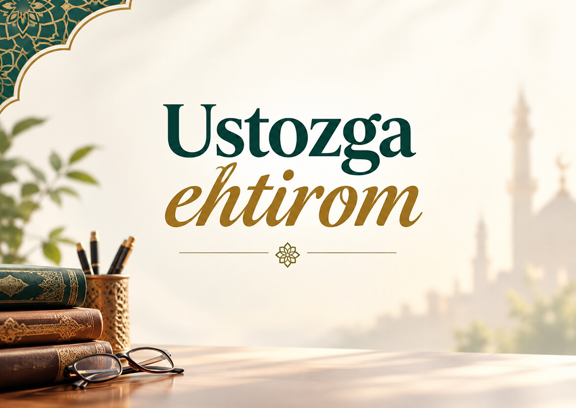 Ustozga ehtirom