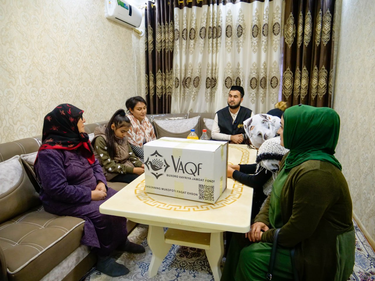 EHTIYOJMAND OILAGA «VAQF» UYI TOPShIRILDI